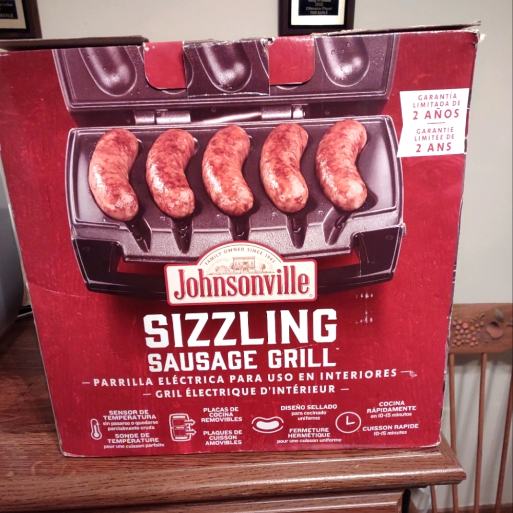 Johnsonville sausage grill